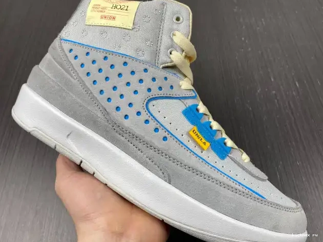 Rep 2 Grey Retro Jordan Fog DN3802-001 Union 0605